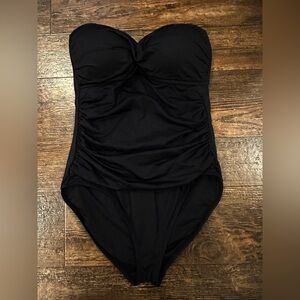 Anne Cole strapless swimsuit - size 8